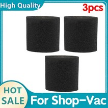 90585 폼 슬리브 교체 필터 Shop-Vac Vacmaster amp Genie Shop 습식 건식 진공 청소기용 VF2001 3 개, [02] As shown, 02 As shown