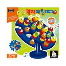 [∂LL7] SK칼라매칭쌓기게임 보드 가족 재밌는 어린이 야유회 단체보드 학예회 학습보드_h§eEA, §본상품§e