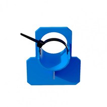 수중 Anti-deform High-quality Swimming Pool Holds Pipes Mount Bra부속et Lightweight St정수dy for Inl, 01 Blue