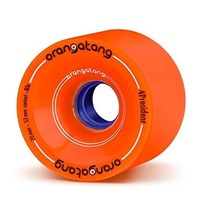 Orangatang 4 President 70mm 80a 크루징 롱보드 스케이트보드 휠 (오렌지 4개 세트)202352, Orange 80a