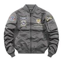 봄가을 공군 ma1 파일럿 점퍼 남타이거 자수 야구복 빅사이즈 아우터 카고 점퍼