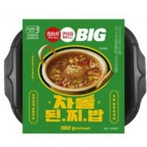 햇반 컵반 차돌 된찌밥, 382g, 6개