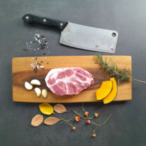 한푸짐 지리산 흑돼지 버크셔 삼겹살 목살 항정살 가브리살 앞다리살(냉장), 1팩, 2.1_지리산흑돼지(목살)500g+껍데기서비스