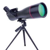 필드스코프 대형 대물 망원경 줌 단안 야외 캠핑 조류 관찰 양궁, 25-75X80 green