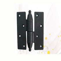 [RΘA] 한옥 건축 부속 옛장식 숨은 경첩 23x77mmx16ø우측 겉경 부속품 연결철물 나비 도어 옛날 가구 문경 ▷_β5243Ea, 《β본상품》