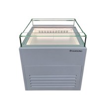 한성 오픈 샌드위치 평대 쇼케이스 900, 화이트펄, 주백색(아이보리)