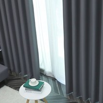 뷰하우스 [뷰하우스] 호텔식 원톤 루시드 암막커튼세트