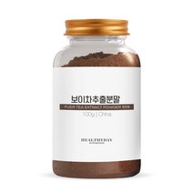 헬스앤푸드 20배농축 100% 보이차추출분말 100g, 1병