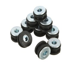 페어링에 대 한 10Pcs 오토바이 고무 Grommets 볼트 쿠션 키트 교체