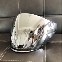 SHOEI J CRUISE I II FORCE4 오토바이 액세서리 용 반 헬멧 바이저 방지 스크래치 윈드 실드 렌즈, silver