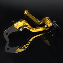 브레이크 클러치 레버 로얄 엔필드 클래식 350 500 알루미늄 핸들 액세서리 색상 가능, CHINA, Golden 177mm