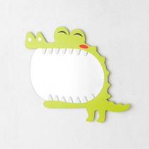 유아 양치거울 동물 째깍악어 아크릴거울 아이방 인테리어 꾸미기