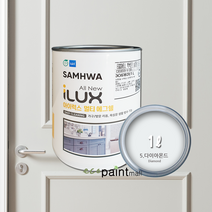 삼화페인트 아이럭스 멀티 에그쉘 1L 생활방수 방문 욕실문 화장실문 몰딩 싱크대 친환경 수성 프리미엄 페인트, 5. 다이아몬드 1L, 1개
