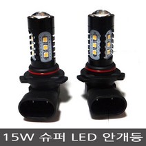 주닉스 (2개1세트)필립스 다이아몬드비젼 백색 차량 할로겐램프 전구 전조등 안개등 h1 h3 h4 h7 h8 880 881 9005 9006 hb3 hb4, 하이파워LED안개등(2개1세트)-H3