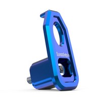 오토바이 범퍼 후크 트레일러 U 견인장치 오프로드 핀틀 츄레라 포터 트럭, 블루루젼 유니핏