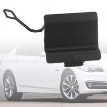 트레일러 커넥터 호환 견인 후크 캡 후면 간단한 자동차 도구 범퍼 운반 아이 커버 51127240133 BMW 520 5, 한개옵션0