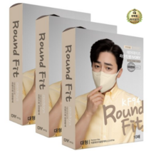 라이브잇 이로와프리즘방역마스크(KF94)(대형)(연한황색), 연한황색, 36개, 10개입