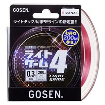 [(일본)고센] 라이트 게임4(200m), 0.3(8lb)