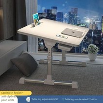 Flexo 책상 컴퓨터 공부 테이블 침실 캐비닛 사무실 테이블 침대 대형 노트북 접이식 방 책상, CHINA, B 1