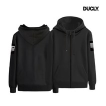 듀클라이 DUC-793 M~4XL 봄/가을 빅사이즈 하이넥 후드집업