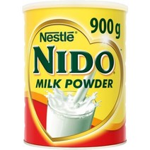 Nestle Nido Full Cream Milk Powder 네슬레 니도 풀 크림 밀크 파우더 분말 탈지 분유 900g, 1개