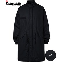 TRAVEL 3M 신슐레이트 M-51 피쉬테일 패딩 야상 블랙 THINSULATE FISHTAIL PADDING COAT