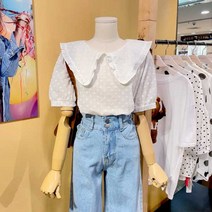 도로시홀릭 블리카라꽃자수블라우스(DO44710B)