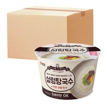 샘표 설렁탕국수 용기면 91g 1박스 (12개), 샘표 설렁탕국수 용기면 91g 1박