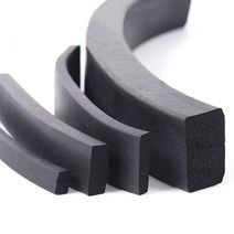 가스켓블랙 EPDM 고무 폼 씰링 스트립 사각 스폰지 개스킷 캐비닛 도어 씰용 3x3mm 4x4 8x8 10x10 12, 09 5x7mm_01 1 Meters