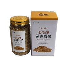 홍제원 소백산 백두대간 자연산 꿀벌화분 1kg, 1개