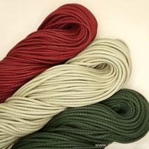 코팅우동끈 3mm 4mm 마크라메재료 뜨개가방끈 치즈가락끈, 1야드(90cm), 14. 브라운