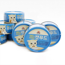 사조 캣푸드 간식캔 생선, 닭가슴살, 48개입