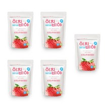 이치비야 프리미엄 동결건조 과일칩 딸기 15g 5개