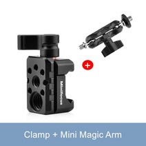 프롬프터 프롬프트 텔레 미니 레일 클램프 퀵 릴리스 14 38, 나토 클램프 암