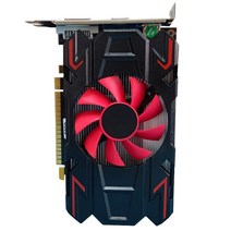 LX0B 휴대용 HD7670 4GB DDR5 128비트 독립 게임용 그래픽 카드 PCI Express 2.0 16X 게임용 냉각 팬 포함