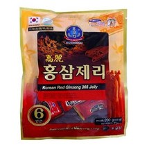 6년 고려홍삼젤리 200g x 4봉지, 1, 본상품선택, 본상품선택