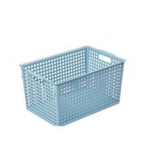 깊은타입 사각 소품 바구니 정리함 7호 수납박스, SMOG