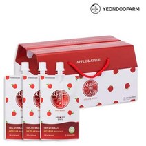 연두팜 NFC 착즙 프리미엄 사과즙 30개입 1박스 100ml