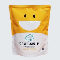 EM 무첨가 가루순비누1kg 무첨가세제 강청비누 강청세제 무첨가순비누 아기세탁세제, 1