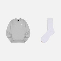 나이키 NSW 클럽 맨투맨 BV2663-063 +웰던 양말