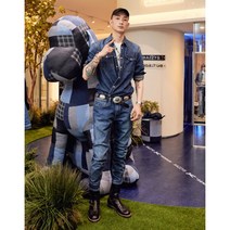 [헤지스 남성] HZPA2D271B3 박성진 착용 HAZZYS X DENHAM 중청 워싱