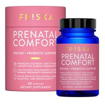 미국 직배송 FRISKA Prenatal Comfort | Probiotics for Pregnant Women | Digesti B09FYN3PDH, 1개