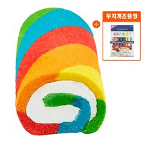 베이커스 딜라이트 레인보우 롤 케이크, 1개, 470g