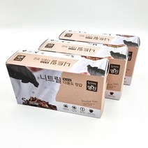 명진 블랙 니트릴 다용도장갑 소/중/대 100매 (오늘 출발), 중(M)