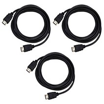 애니포트 HDMI 2.0 모니터 케이블, 3개, 5m
