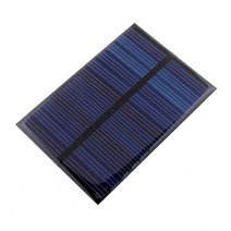 태양열패널 태양광패널 bc master 6v 0.6w 태양광 발전 패널 폴리 모듈 diy 미니 태양 전지 소형 셀 충전기 라이트 전화 장난감 휴대용 태양 전지 패널, 1w