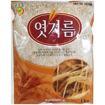 국산보리 엿기름분말 1kg 엿질금가루 1키로 식혜 막걸리, 1개