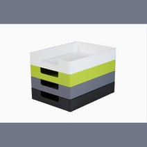데스크 서류정리 미니멀감성 적층식 A4수납 세심한마감 인테리어 종류분류, 1개, 그레이