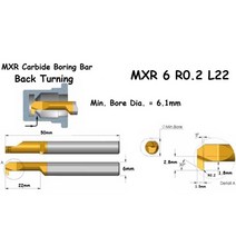 보링 툴 보링 바 mxr 6mm 백 터닝 미니 선반 기계 사용 마이크로 터닝 도구 카바이드 소형 보링 커터, 협력사