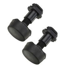 저렴한 포드 이스케이프 포커스 에지 2013-2019 후드 스톱 쿠션 고무 범퍼 2 개, 01 Black, 01 Black